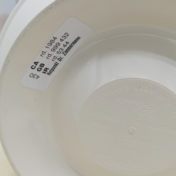 Clearout Item Vintage Thermos Carafe Rose Needlepoint Print - Picture 10 of 13